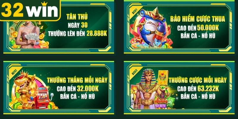 Hướng dẫn các bước nhận khuyến mãi 32WIN cực kỳ dễ dàng