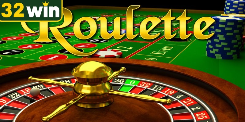 Roulette 32WIN vận hành dựa trên một bánh xe quay chứa các con số