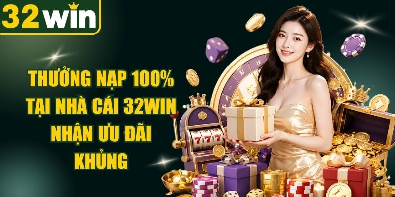Thưởng Nạp 100%