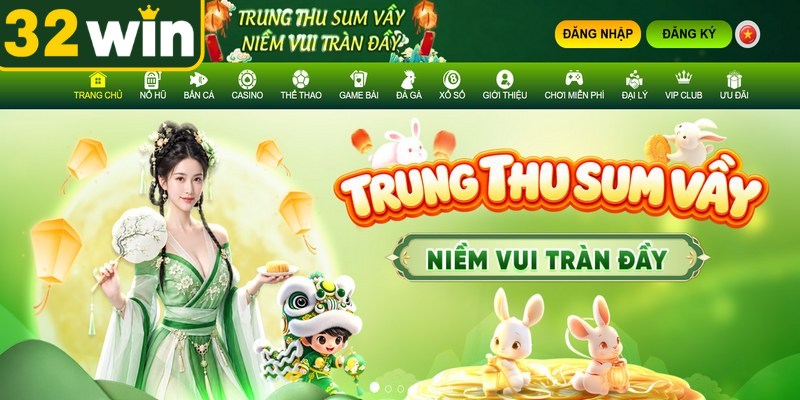 Top nhà cái 32WIN sở hữu kho game đa dạng cùng hệ thống bảo mật hiện đại